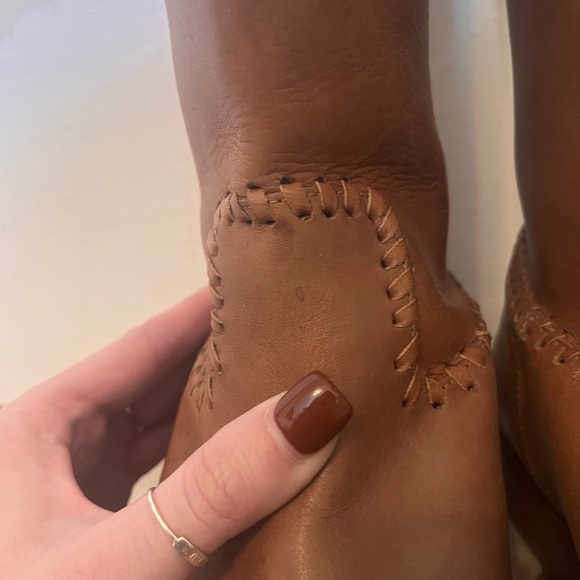 Jack Rogers Tan Harper Riding Boots Size 9.5 - Picture 12 of 16